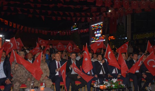 Bitlis’te 15 Temmuz Demokrasi ve Milli Birlik Günü’nde Çeşitli Etkinlikler Düzenlendi