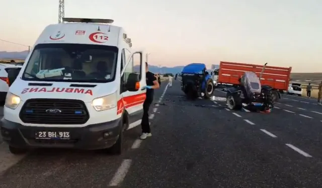 Kovancılar–Bingöl yolunda trafik kazası: 1 kişi yaralandı