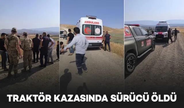 Tarlada Traktör Devrildi: Sürücü Hayatını Kaybetti