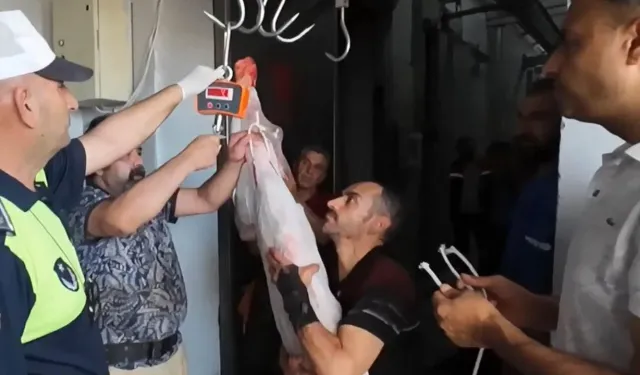 Mühürsüz Et Operasyonu: 252 Kilo Et İmha Edildi