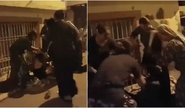 4 Sokak Ortasında Oturan Kadına Tekmeyle Sopayla Saldırdı: O Anlar Kamerada