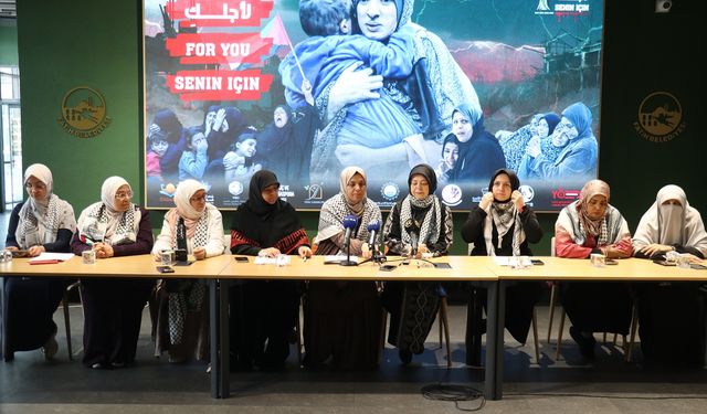 50 Ülkeden Gazzeli Kadınlar İçin Ortak Proje