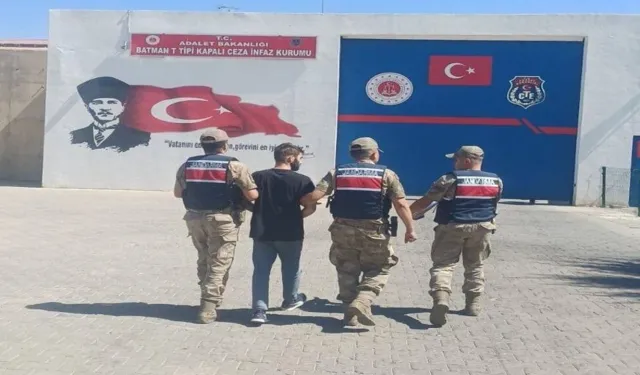 Batman’da 17 Yıl Hapis Cezası Bulunan Firari Yakalandı