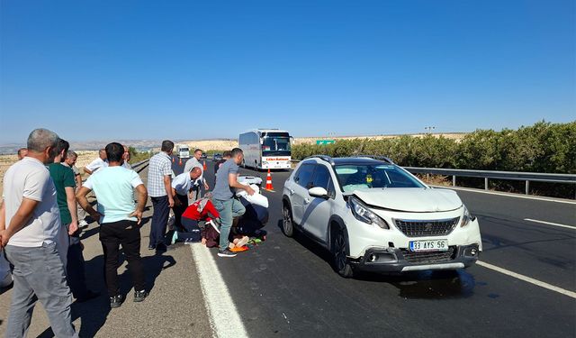 Gazze’ye insani yardım yürüyüşüne katılan araç kaza yaptı: 2 yaralı