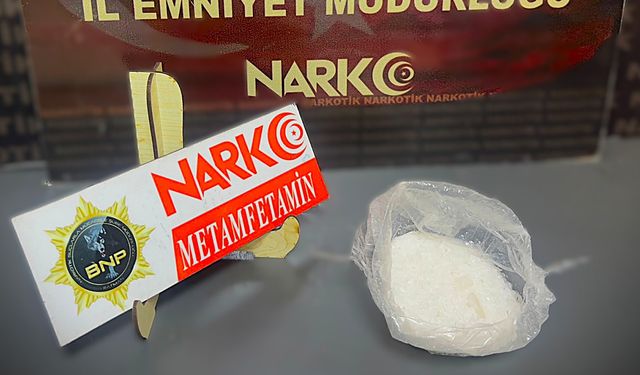 Batman’da araçta metamfetamin ele geçirildi: 1 tutuklama