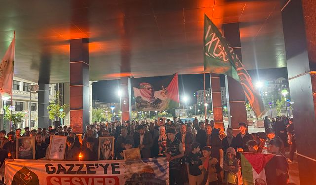 Muş’ta Küresel Sumud Filosuna Destek Açıklaması