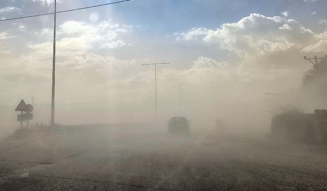 Adilcevaz’da toz bulutu hayatı olumsuz etkiledi