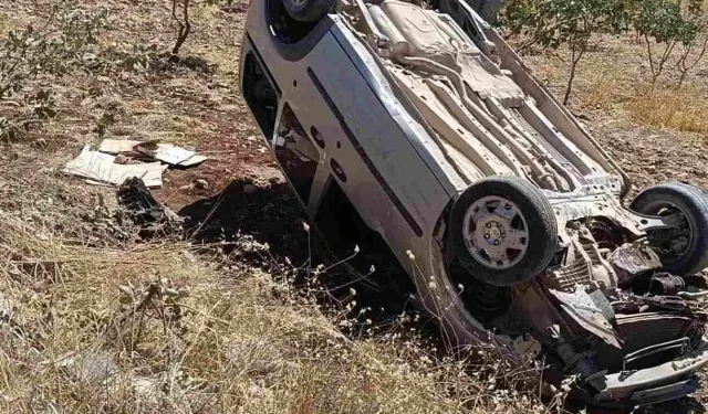 Meydana Gelen Trafik Kazasında Köy Muhtarı Yaralandı