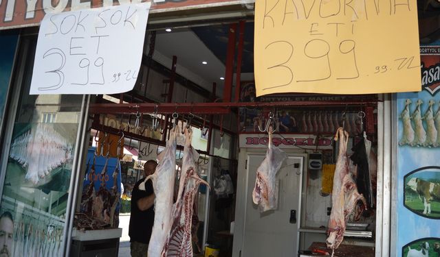 Siirt’te Et Fiyatları Düştü, Kasaplar Dolup Taşıyor