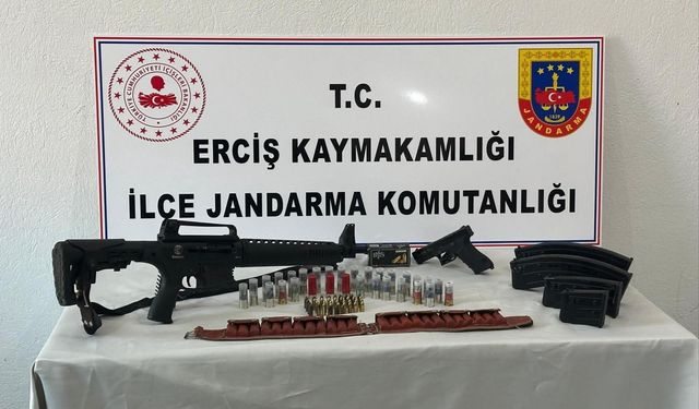 Van'da Ruhsatsız Silah Operasyonu