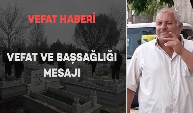 Bitlis’te Cahit (Çavuş) Oto Vefat Etmiştir
