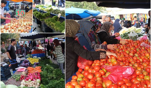 Pazarda Sebze Fiyatları Uygun Ama Müşteri Memnun Değil