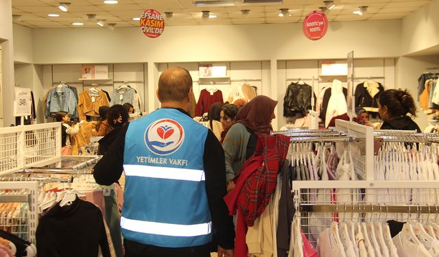 Yetimler Vakfı, Diyarbakır’da Yetim Çocuklara Kışlık Giysi Yardımı Yaptı