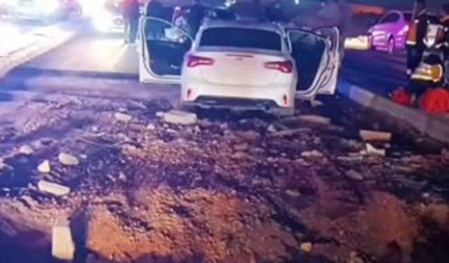 Trafiğe kapalı alanda kaza: 6 kişi yaralandı