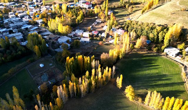 Bitlis’te Sonbaharın Renkleri Mest Ediyor