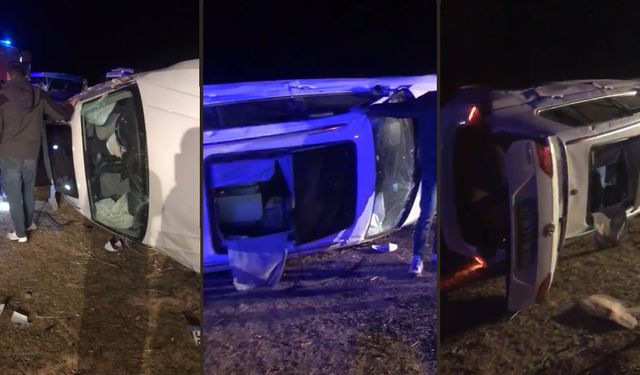 Kontrolden Çıkan Otomobil Takla Attı: 5 Yaralı