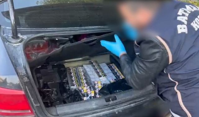 Durdurulan Araçta Gümrük Kaçağı Malzemelere Operasyon: 1 Gözaltı