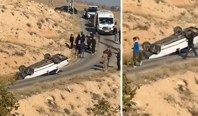 Siirt’te Takla Atan Araçta 4 Kişi Yaralandı