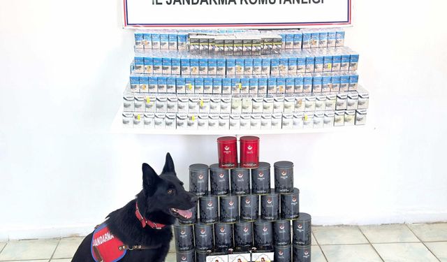 Van’da jandarmadan kaçakçılık operasyonu: Sigara ve çay ele geçirildi