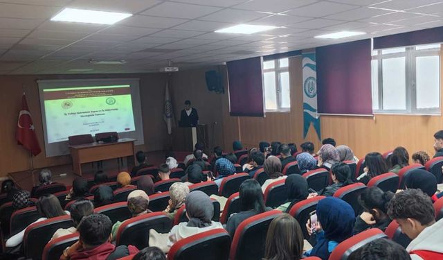 Bitlis Eren Üniversitesi'nde “İş Müfettişlik Mesleği ve Çalışma Hayatındaki Gelişmeler” Konulu Konferans