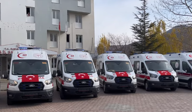 Bitlis’in Acil Sağlık Filosuna 7 Yeni Ambulans Takviyesi