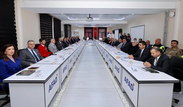 Bitlis’te Kış Tedbirleri Toplantısı Yapıldı
