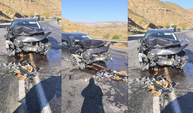 Siirt’te İki Otomobil Çarpıştı: 4 Kişi Yaralandı