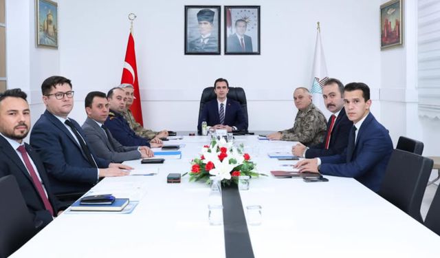 Bitlis'te İl Asayiş, Güvenlik ve İstihbarat Toplantısı Yapıldı