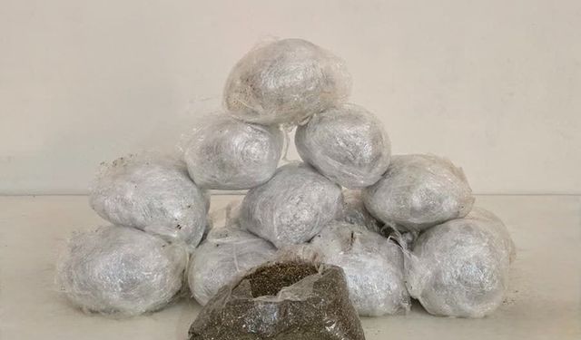 Diyarbakır’da uyuşturucuya darbe: 23 kilo esrar ele geçirildi