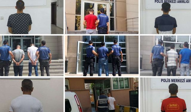 Gaziantep’te Kasım Ayında Aranan 796 Şüpheli Yakalandı