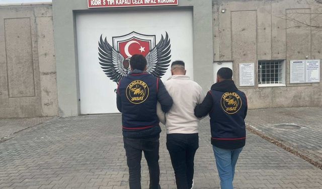 Iğdır’da 26 yıl hapis cezasıyla aranan hükümlü yakalandı