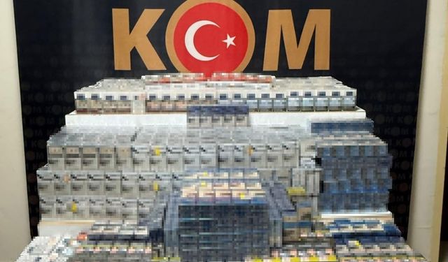 Van'da Kaçak Sigara Operasyonu: 2 Bin 290 Paket Ele Geçirildi