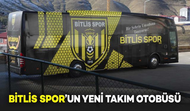 Bitlis Spor’a Büyük Destek: Takıma Yeni Otobüs Tahsis Edildi