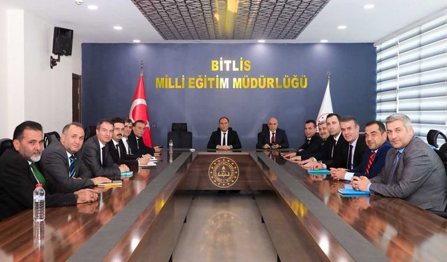 Bitlis’te Birinci Dönem Genel Değerlendirme Toplantısı Yapıldı