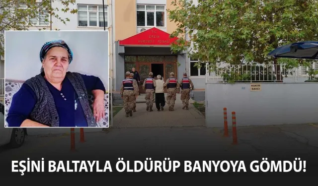 77 Yaşındaki Adam Eşini Baltayla Öldürüp Evin Banyosuna Gömdü