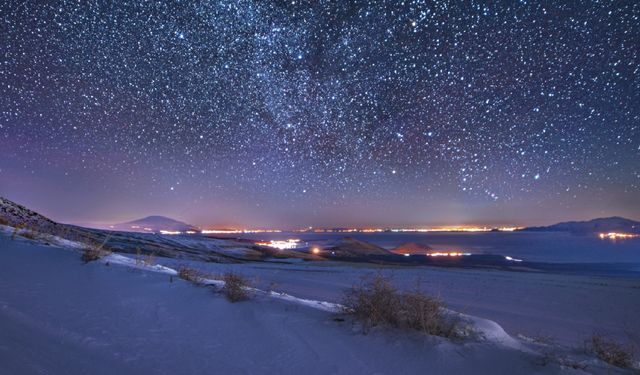 Geminid meteorları Bitlis semalarını süsledi