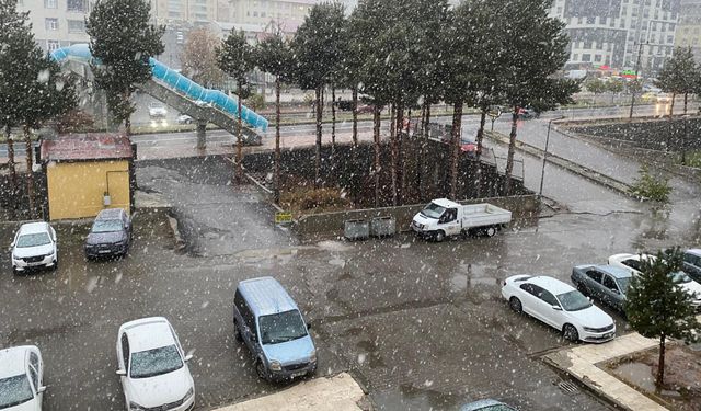 Bitlis’te Kar Yağışı Etkili Oluyor