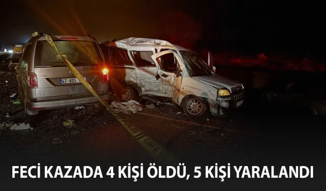 3 aracın karıştığı trafik kazasında 4 kişi öldü, 5 kişi yaralandı: İsimleri açıklandı!