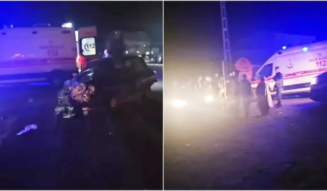 İki otomobil çarpıştı: 5 yaralı