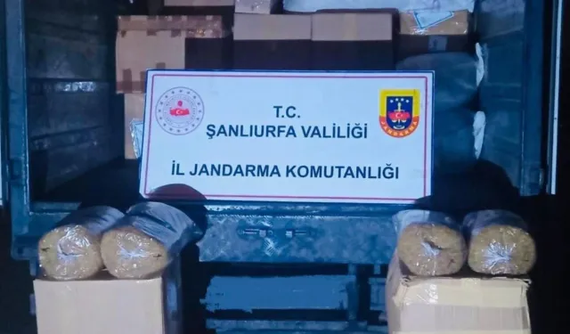 Jandarma Operasyonunda 3 Ton Kaçak Tütün Ele Geçirildi