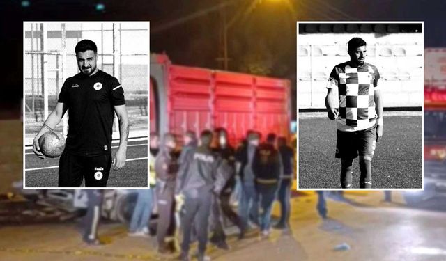 Kamyona Çarpan Otomobilde Kaleci antrenörü ve futbolcu hayatını kaybetti