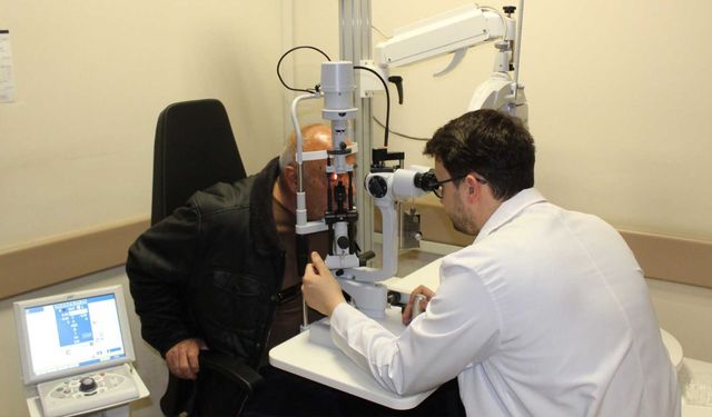 Tatvan Devlet Hastanesi’nde göz sağlığı hizmetleri güçlendirildi