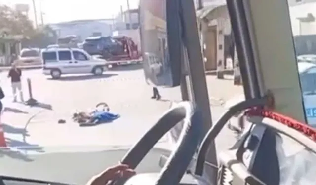 Tır’ın çarptığı bisikletli hayatını kaybetti