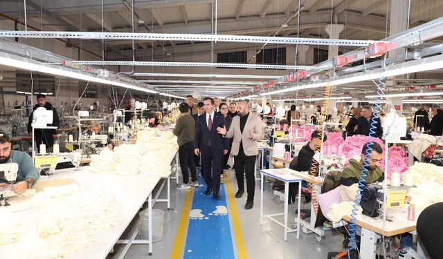 Vali Karakaya, Bitlis OSB’deki Fabrikaları Ziyaret Etti