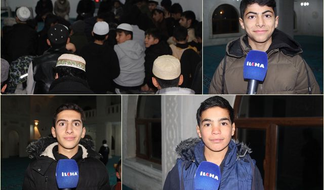 Çocuklardan Miraç Kandili Mesajı: “Namaz bizim miracımızdır, Gazze unutulmamalı”