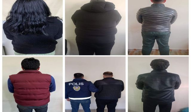 Gaziantep’te aranan 18 şüpheli yakalandı