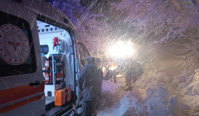 Kar ve Tipi Alarmı: Yolda Mahsur Kalanlar Kurtarıldı