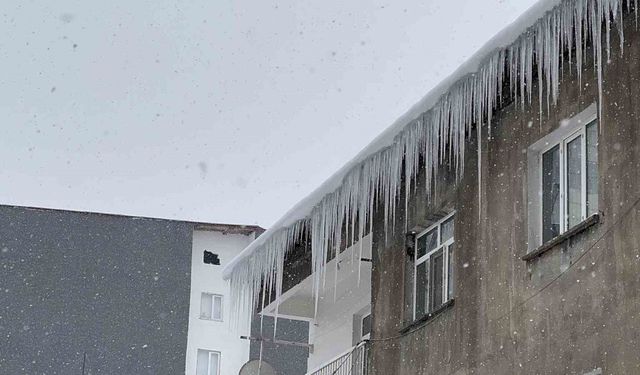Bitlis’te Kar ve Buz Sarkıtlarına Karşı Vatandaşlara Uyarı