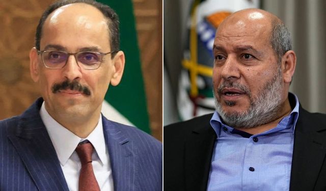 MİT Başkanı Kalın, HAMAS Müzakere Heyeti ile Görüştü