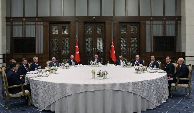 Cumhurbaşkanı Erdoğan yasama, yürütme ve yargı organlarının temsilcileriyle bir araya geldi